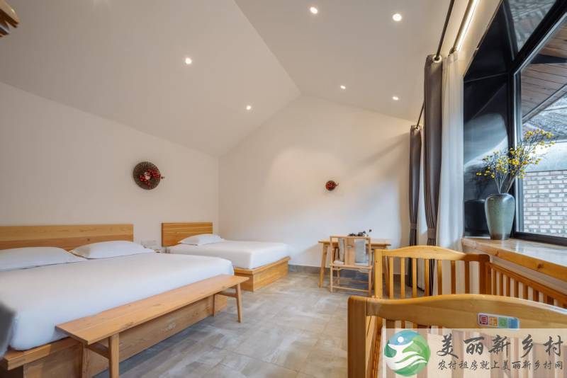 北京延庆农村院子-大庄科乡观山9号院二居室出租