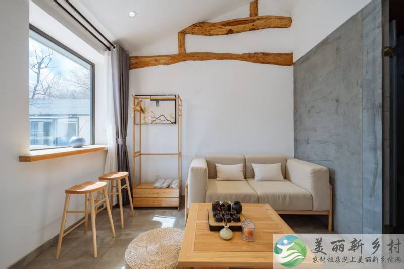 北京延庆农村院子-大庄科乡观山小院3号院二居室出租