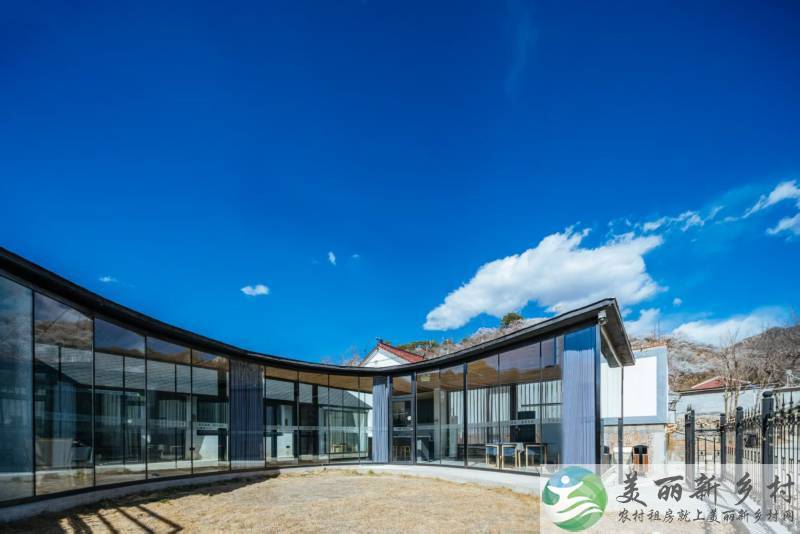 北京延庆农村院子-大庄科乡观山4号院2居室小院出租