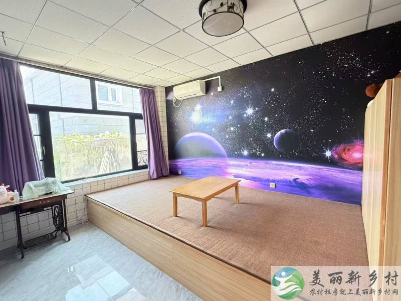 顺义露台观景别墅小院-民宿风格带KTV拎包入住