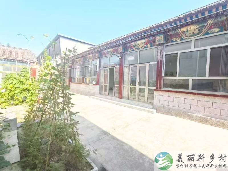 顺义赵全营镇起脊三合院-三室两厅可长租