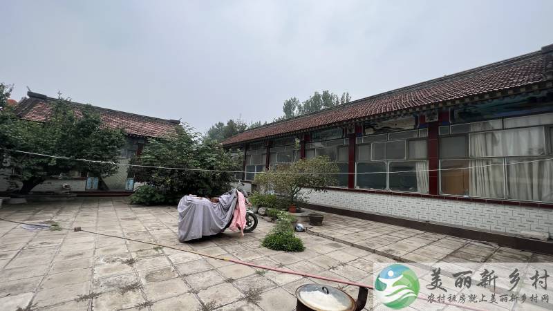 顺义李桥村边大院-正房七间厢房三间可长租可改造