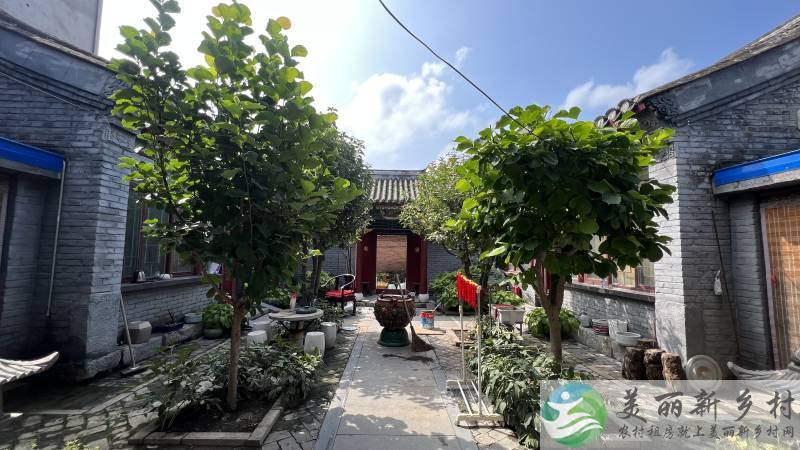 顺义李桥仿古合院-二进院古香古色可长租