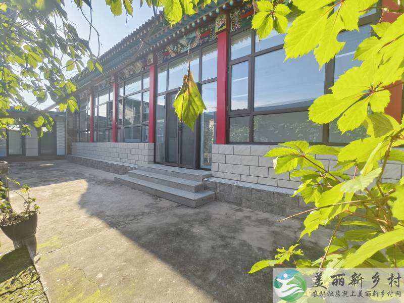 顺义赵全营~4室两卫，邻村边，门口好停车能进院