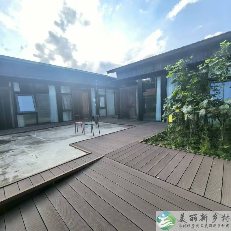 北京延庆农村院子-山林茅草意境十卧室民宿大院出租