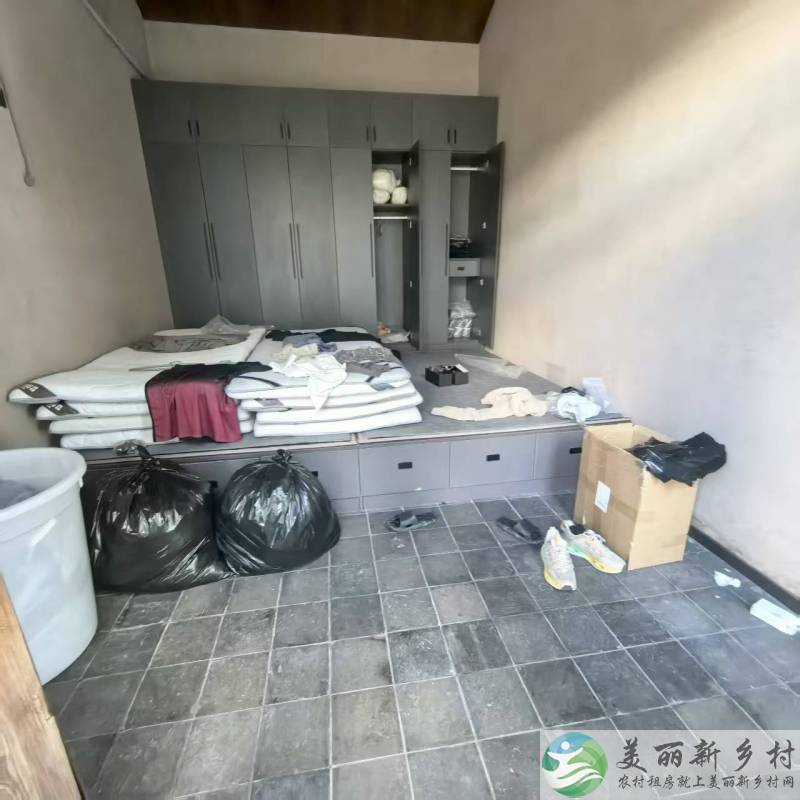 北京延庆农村院子-山林茅草意境十卧室民宿大院出租