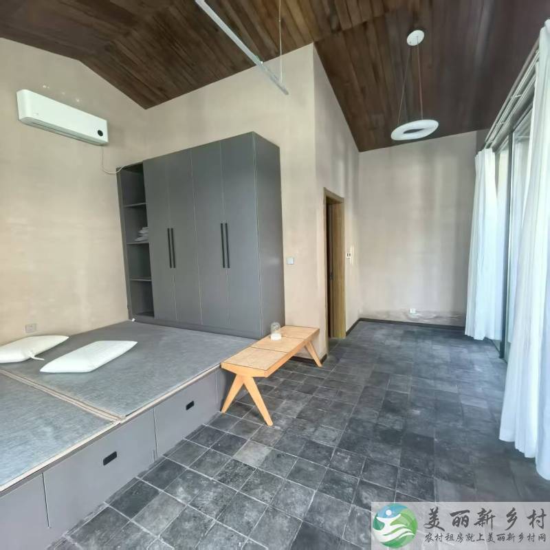北京延庆农村院子-山林茅草意境十卧室民宿大院出租