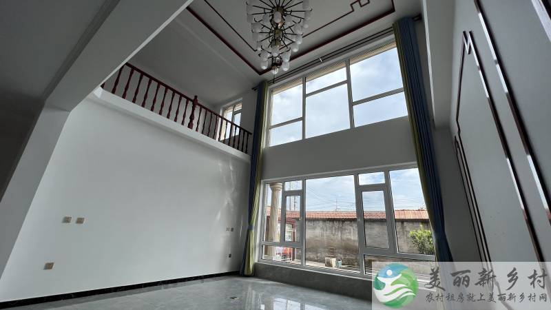 顺义李桥独栋别墅小院-八室四卫挑空客厅，远离喧嚣田园生活