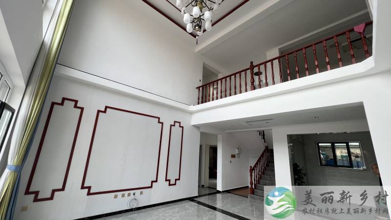 顺义李桥独栋别墅小院-八室四卫挑空客厅，远离喧嚣田园生活
