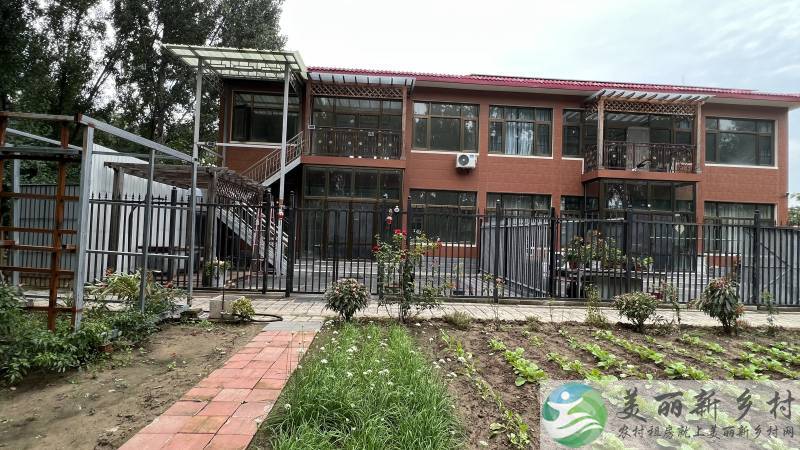 顺义李桥村边小院-四室两厅两卫门口开阔，田园风光
