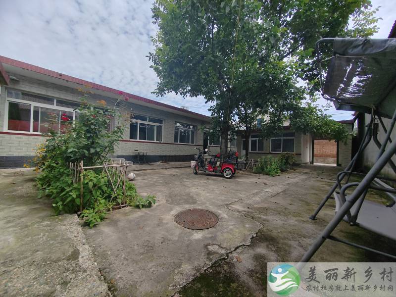 水长城景区院内有大树的稀缺大院-拎包入住