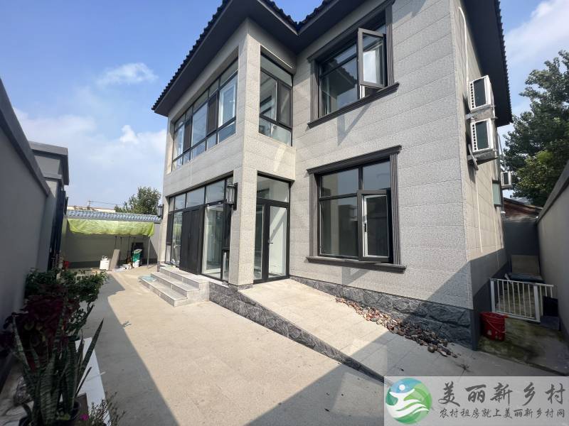 顺义李遂，二层独栋，院子外面有菜地