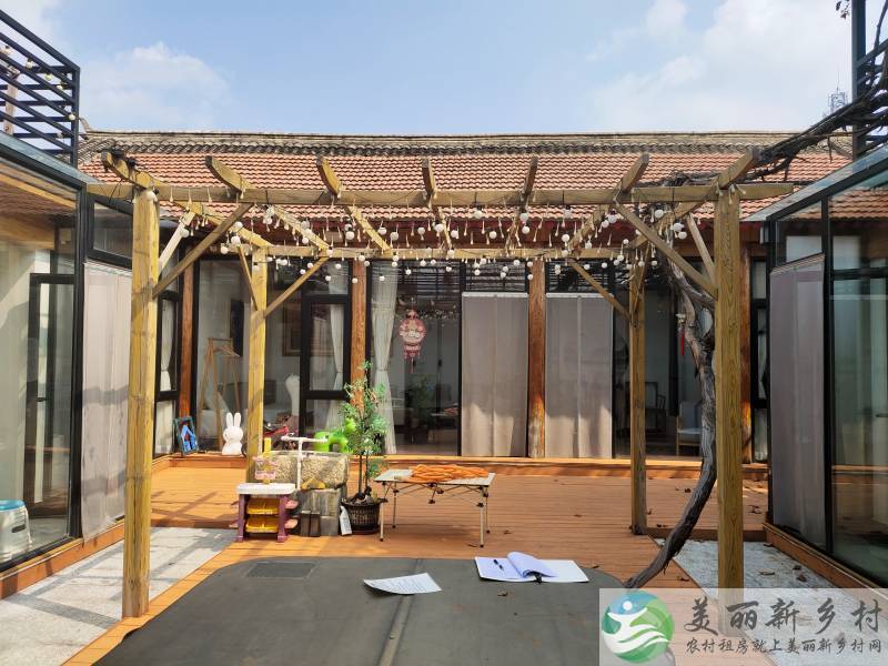 北京怀柔蔓蔓靠山临水拎包入住整院出租