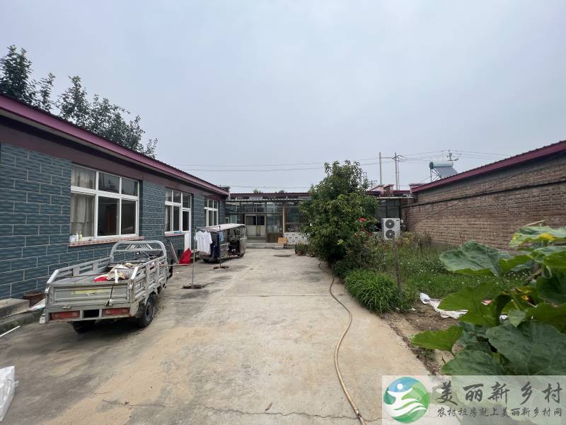 北务村边院子，种菜，放货，养花