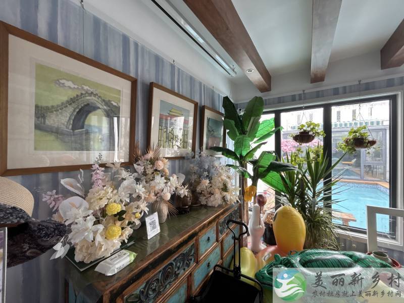 北京怀柔黄花城水长城景区艺术家四居院子，超大观景露台，院后15分钟上长城，院前有青山绿水