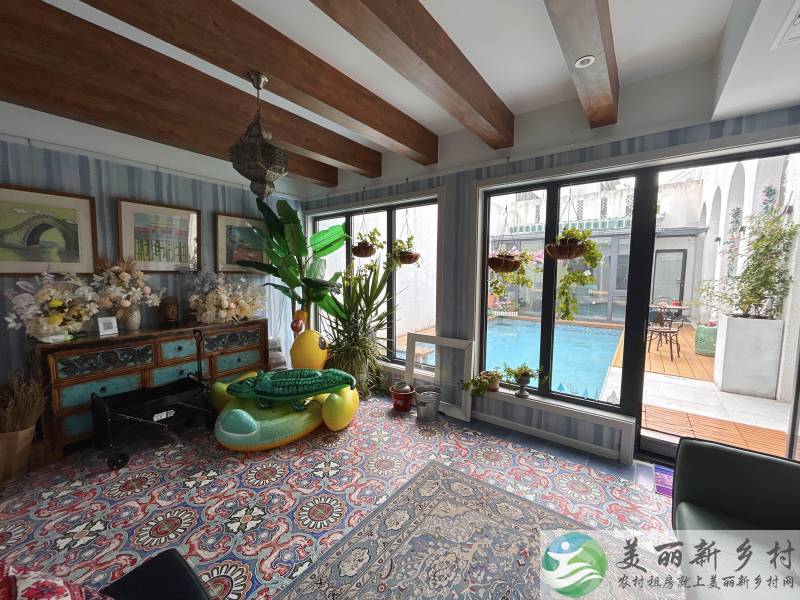 北京怀柔黄花城水长城景区艺术家四居院子，超大观景露台，院后15分钟上长城，院前有青山绿水