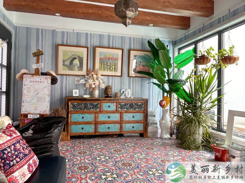 北京怀柔黄花城水长城景区艺术家四居院子，超大观景露台，院后15分钟上长城，院前有青山绿水
