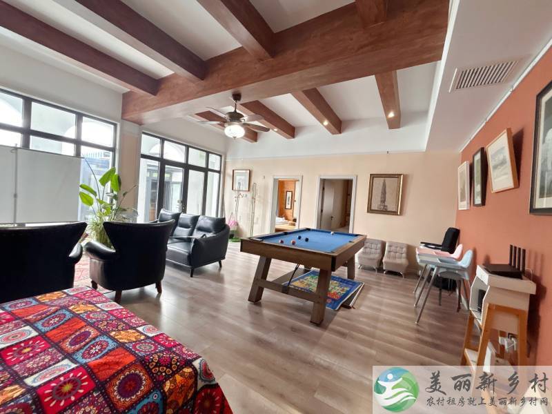 北京怀柔黄花城水长城景区艺术家四居院子，超大观景露台，院后15分钟上长城，院前有青山绿水