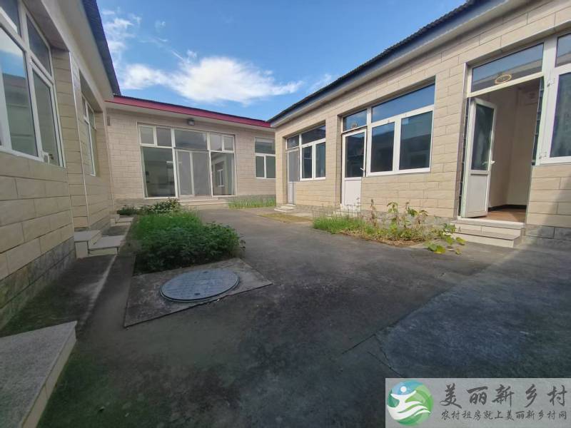 京平边民俗村首现超大三合院，带独立车库
