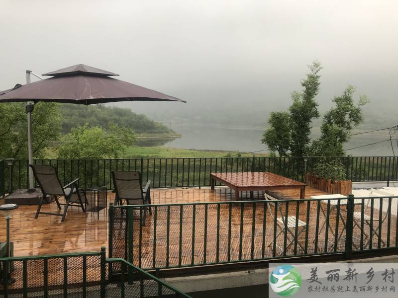 北京怀柔桥梓镇临水库小院转租