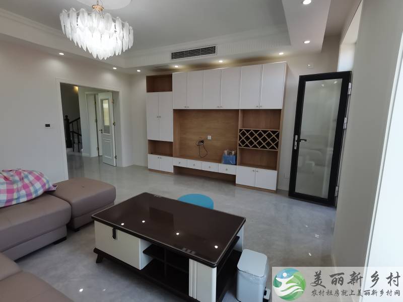 北京顺义区李桥镇苏庄村二层自建轻法式精装新房中央空调地暖品牌家具水电齐带小院拎包入住出租
