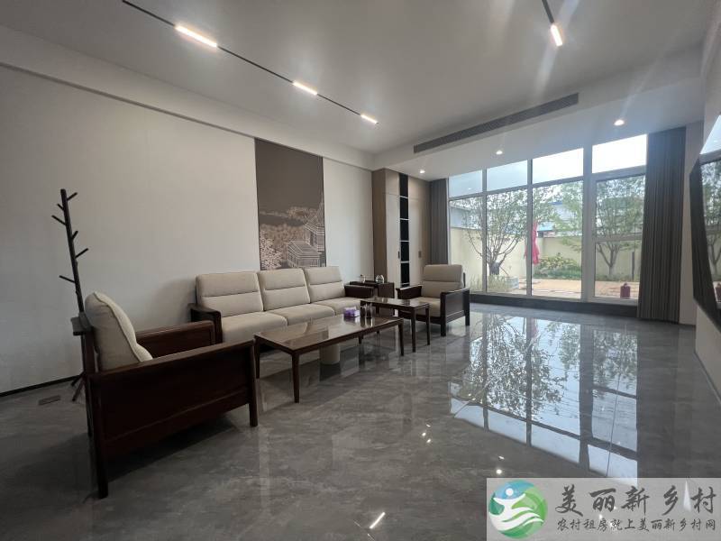 李桥办公接待别墅，院子能进车