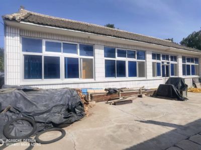 北京延庆农村院子出租-改造小院出租蓝玻璃