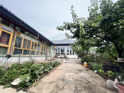 北京顺义李桥镇满院瓜果小院-正房三居带卫生间小院