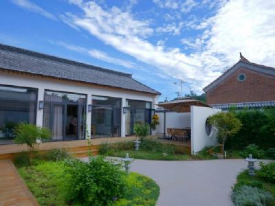 順義舞彩淺山景區內院子長(cháng)租【墨里山居實(shí)力巨獻3.0代院子】 8.9米開(kāi)間大客廳+私屬套房設計+私家外跨院