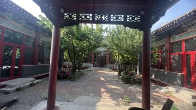 顺义李桥镇仿古三合院-自住办公接待皆可
