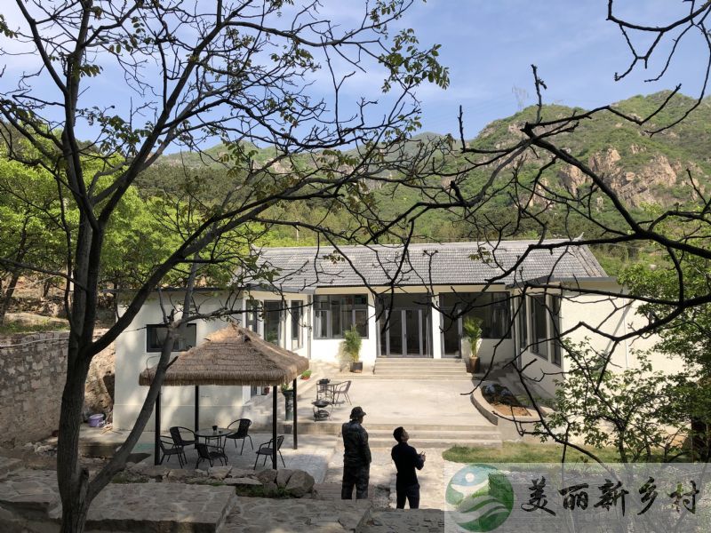 北京怀柔九渡河镇无敌山景精装民宿院子出租