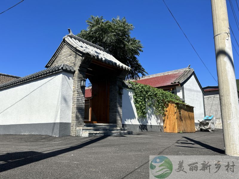 北京怀柔山水九渡精致装修农村中式庭院